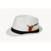 Adult Fedora 105 White